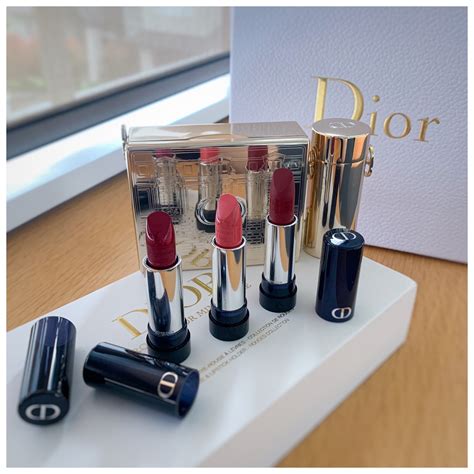 dior lipstick and clutch|Dior clutch lipstick set 2024.